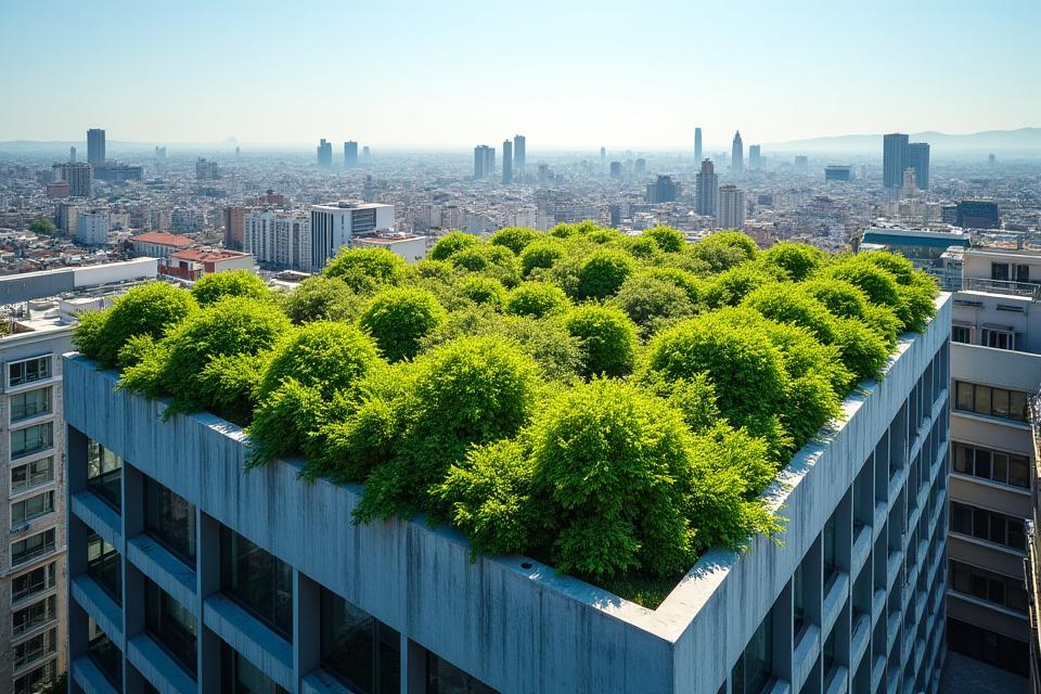 Cubiertas verdes y azoteas ajardinadas en Madrid